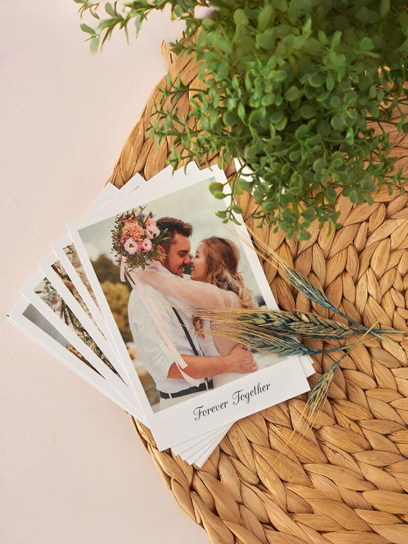 Customized photo prints with personalized messages—DIY anniversary gifts for any occasion